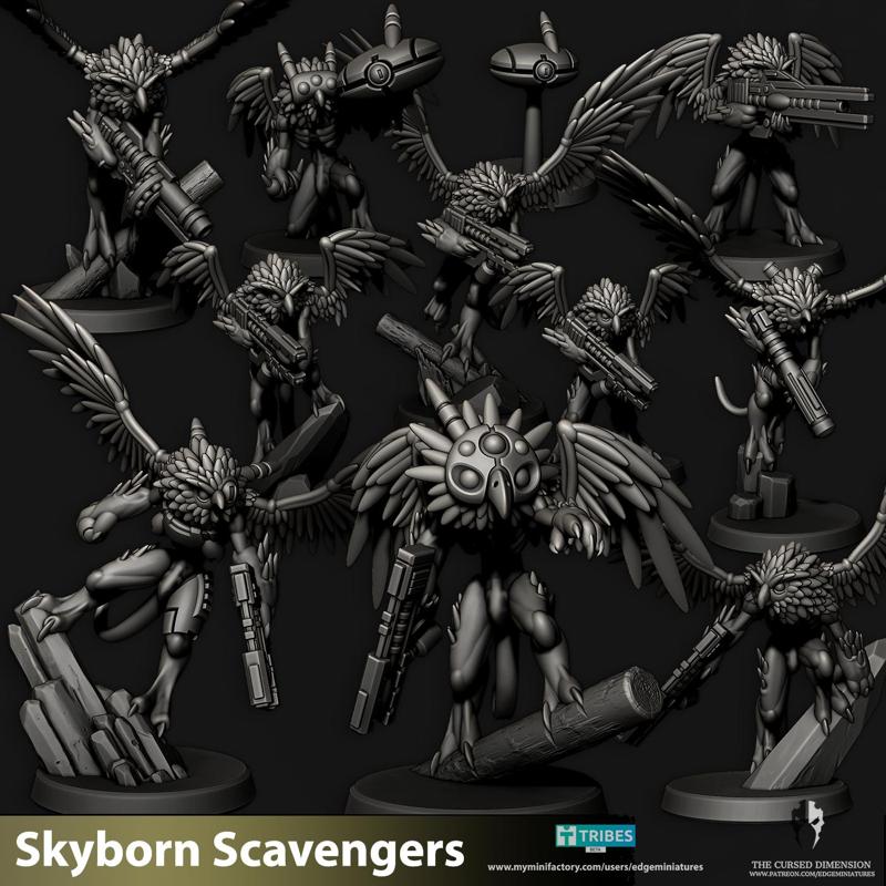 SkyRippers - SkybornScavengers - 28mm