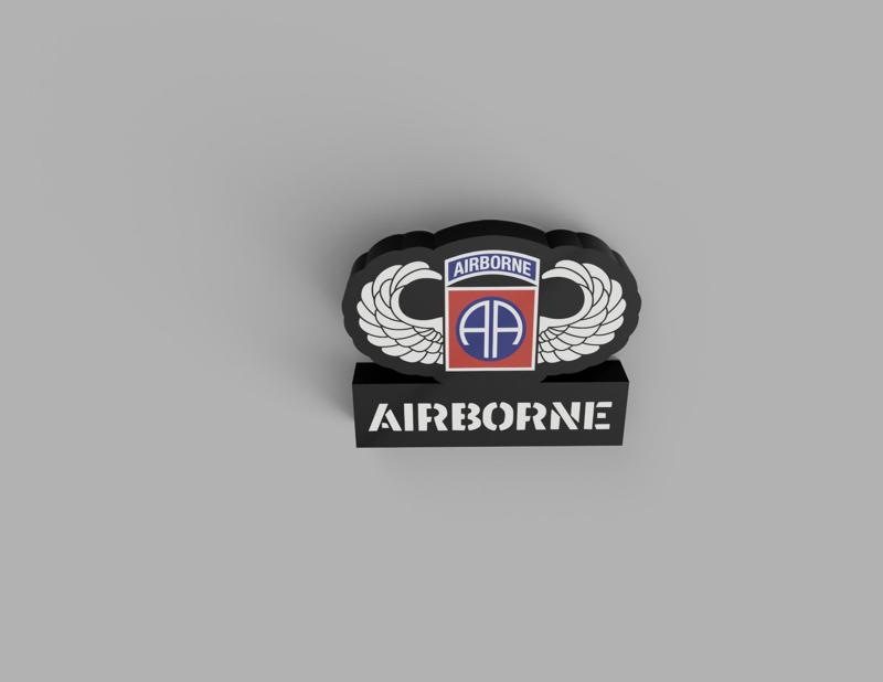 82nd Airborne Lightbox