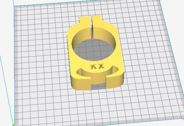1990 KX 125 Fork Guard Guides kx125 