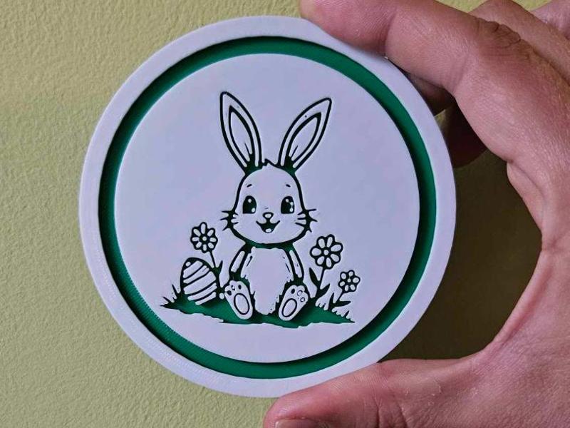 Easter Bunny Coaster