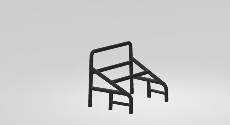 1/24 Custom back cage