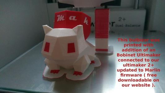 Dual extruder UM2 Grand brother of Bulbasaur