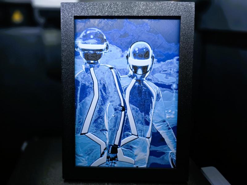 Hueforge - Daft Punk - Tron Legacy Movie