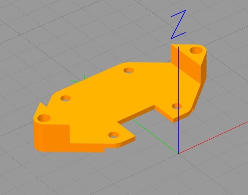XSR-E Mount for RakonHeli 66mm Brushless Whoop
