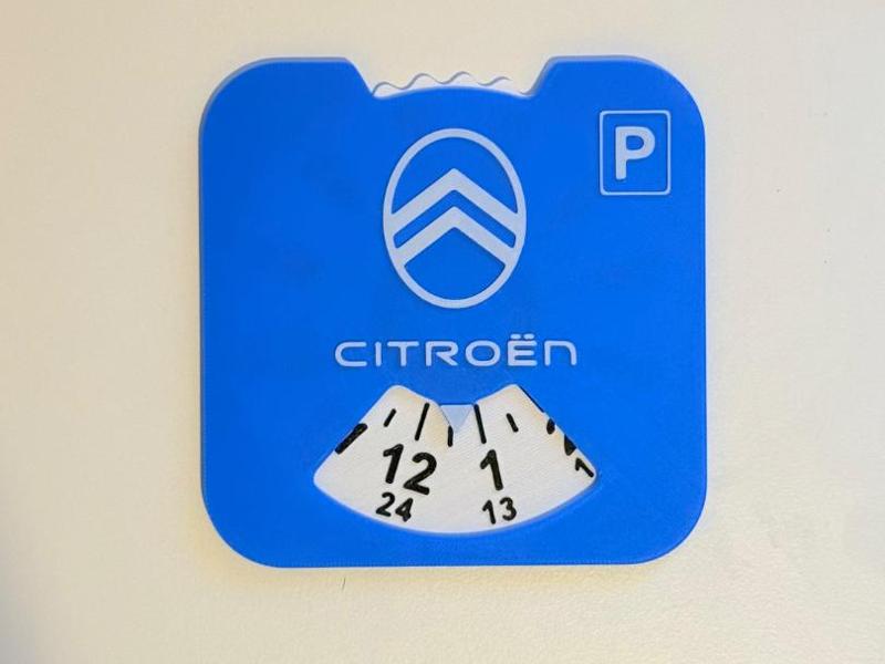 Citroen Parking disc/clock