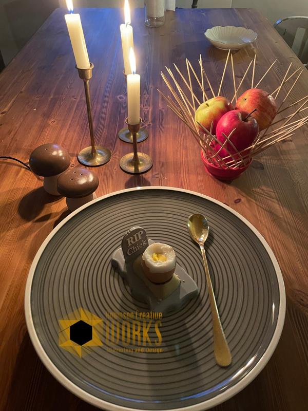 honest egg cup halloween