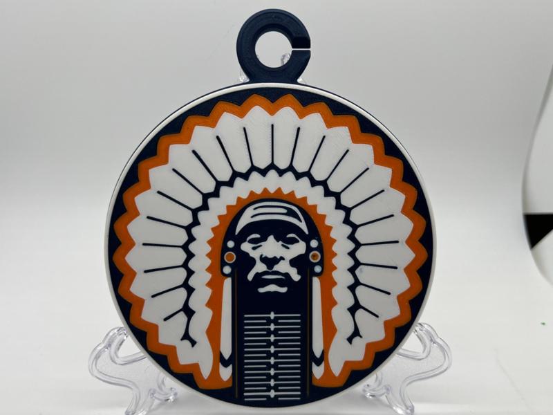 Illinois Fighting Illini - Retro - Oversized Chain
