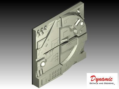 Death Star Surface Tile 01F