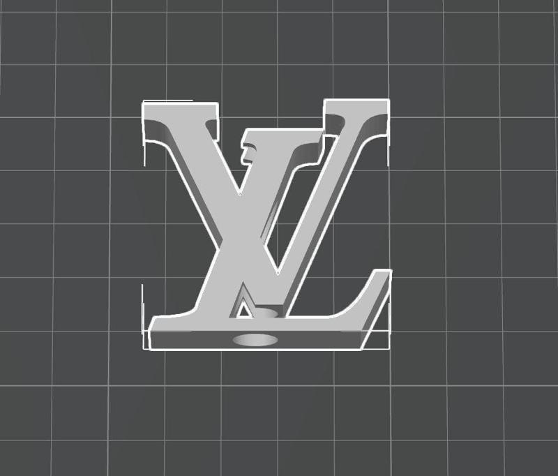 LV (Louis Vuitton) Straw Holder / Drinking Straw Holder