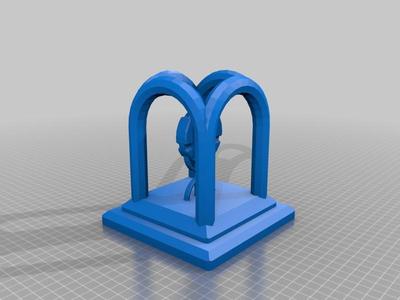 Smash bros Trophy Plain