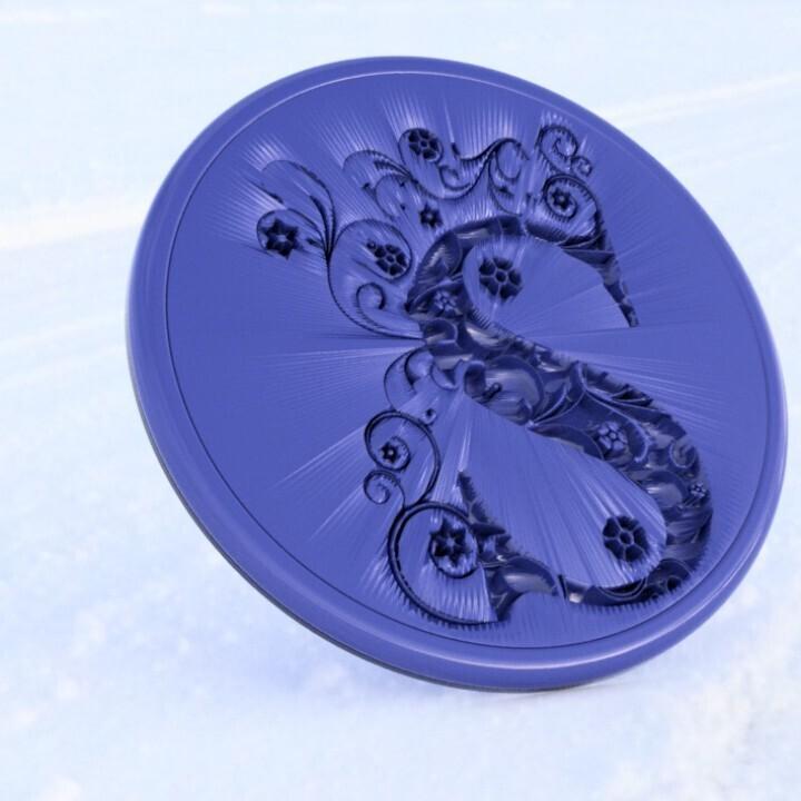 🍷 "S" Coaster - Personalize Your Drink Space 🌸