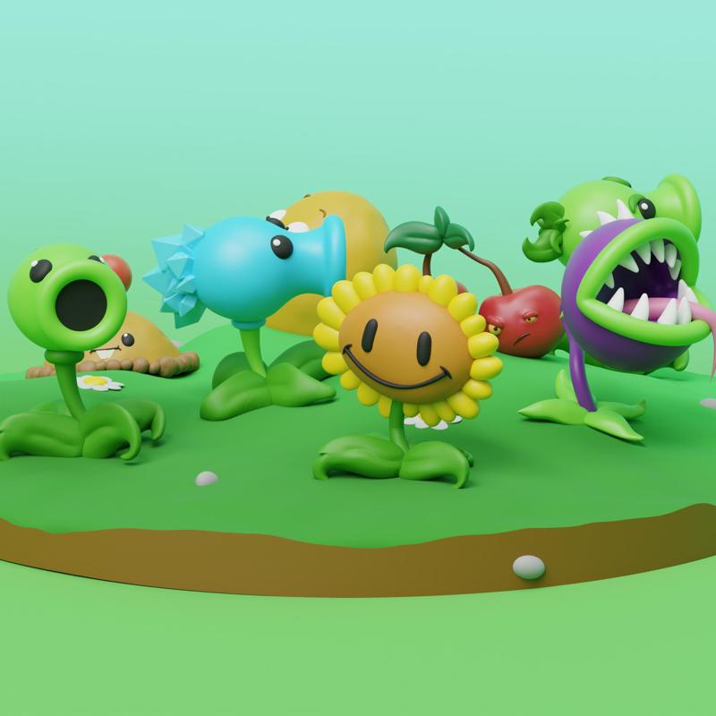 Plants Daytime - Plants vs Zombies