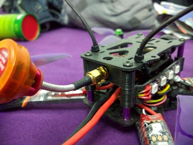 Martian III - LED & SMA holder