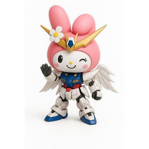 hello kitty my melody gundam