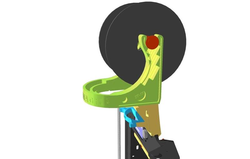 ANET_A6_1KG+ HEAVY_SPOOL_HOLDER_FILAMENT_GUIDE / LIGHT
