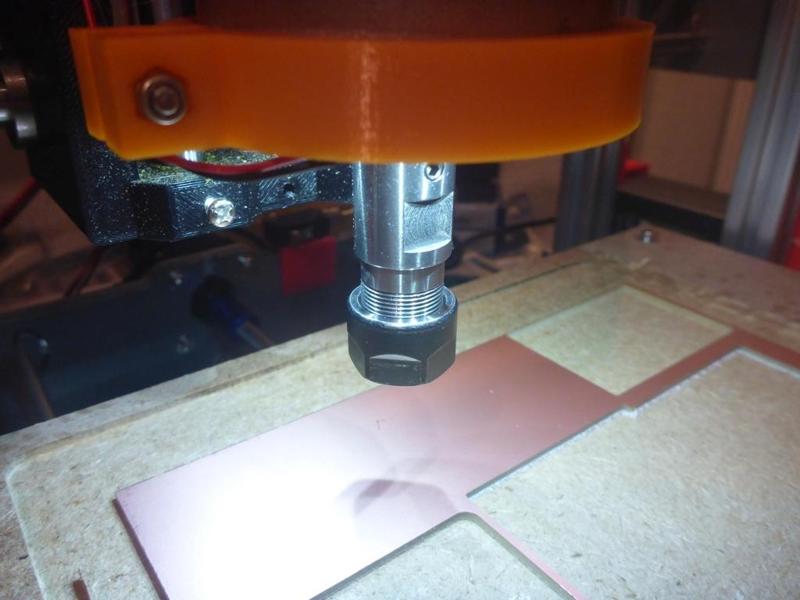 cnc2417 - 400 watt - 55 mm - spindle - ring of light