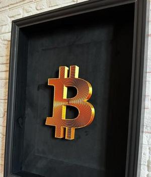 3D Bitcoin Icon 3D