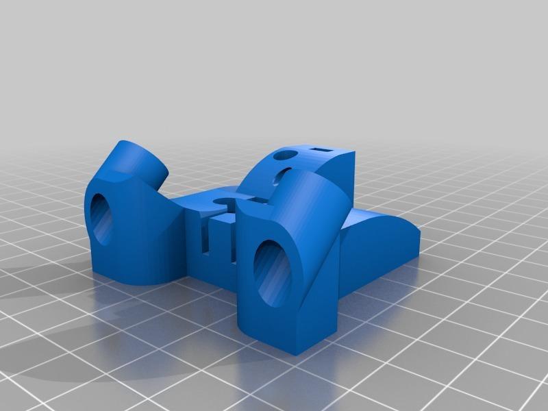 Kossel 3dprinter delta magnet mount for HIWIN MGN12 linear rail