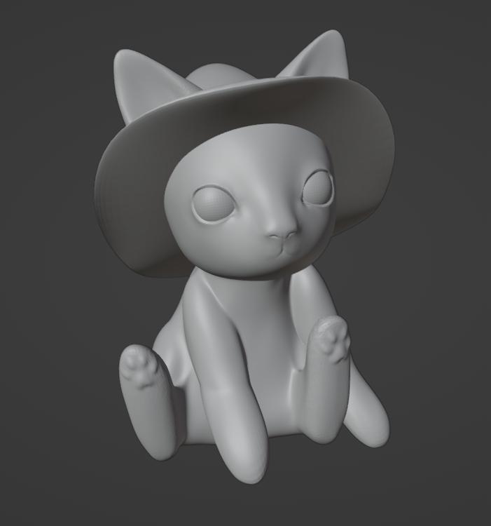 Kitty witch halloween