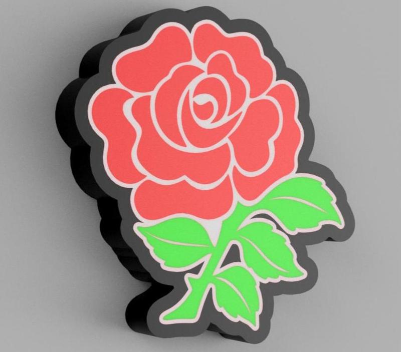 England Rose English Rugby Rose