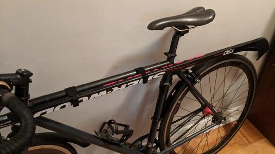 Bike Hockey stick clip