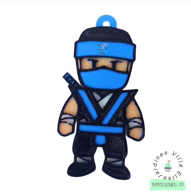 Ninja Kai Stumble Guys keychain
