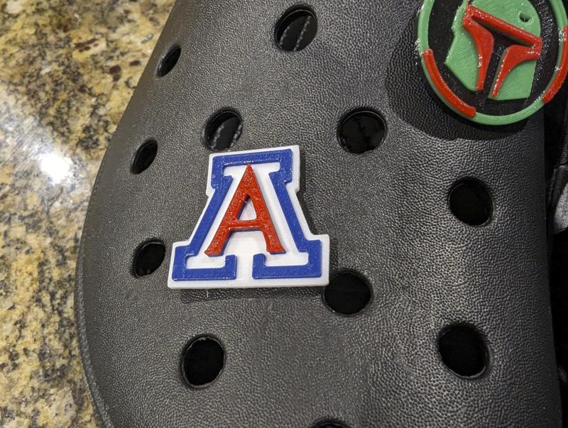 UofA Wildcats Croc Charm - Jibbitz