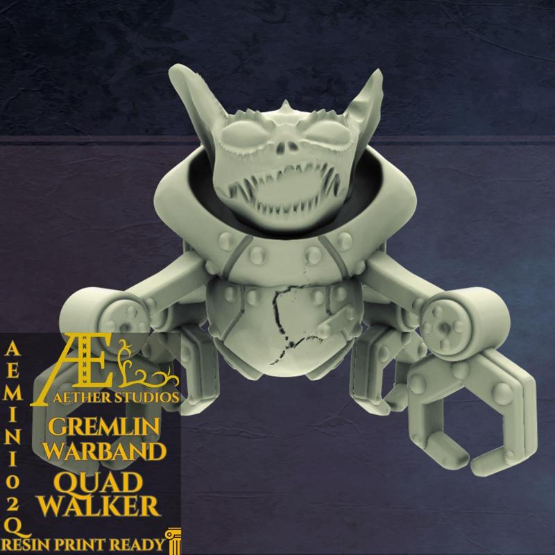 AEMINI02Q - Gremlin Warband: Quad Walker