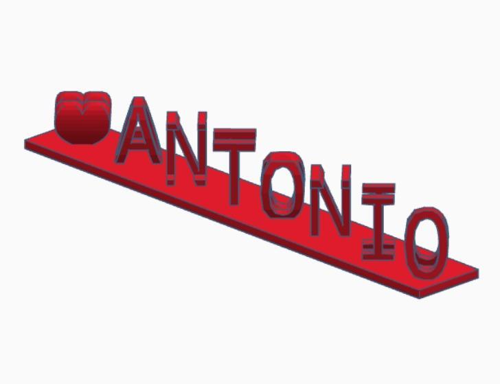 Flip text 2 in 1 (ANTONIO)