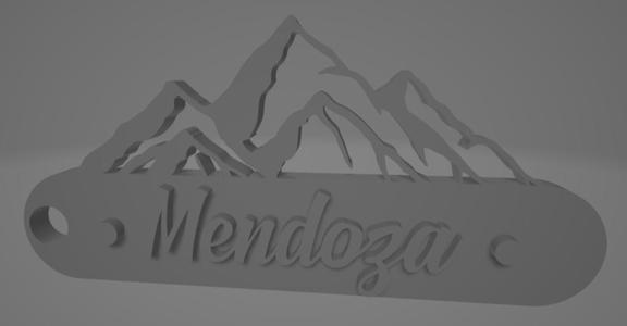 Llavero de Mendoza - La Cordillera de Los Andes