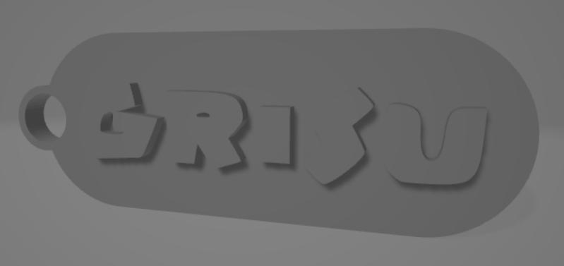 Llavero de Grisú - Discoteca de Bariloche