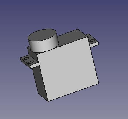 HD-1501MG - servomotor fingerprint (empreinte servomoteur)