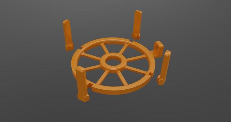 Improved Trays for Jack the Ripper Bot