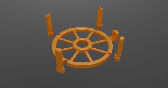 Improved Trays for Jack the Ripper Bot