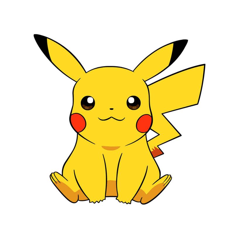 Pikachu sitting in a Pokeball Night Lamp