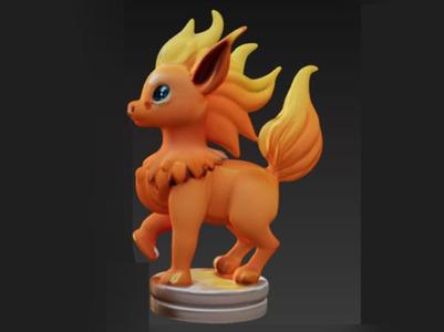 Stylized Fire Fox