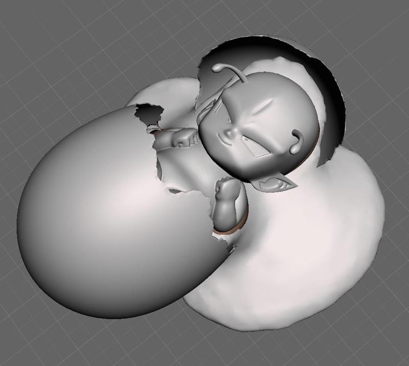 Baby Piccolo in egg - Dragon ball Z