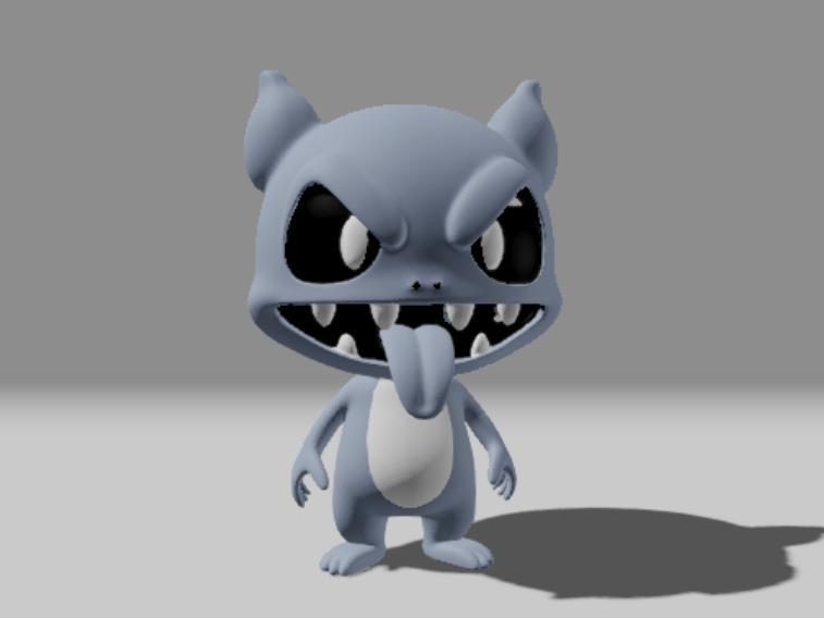 GrayGrim Printmon Goblin