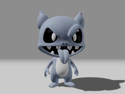 GrayGrim Printmon Goblin