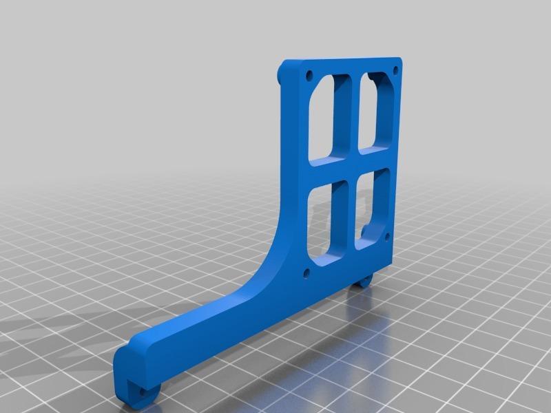 Support mount for a second Mosfet into Anet E10