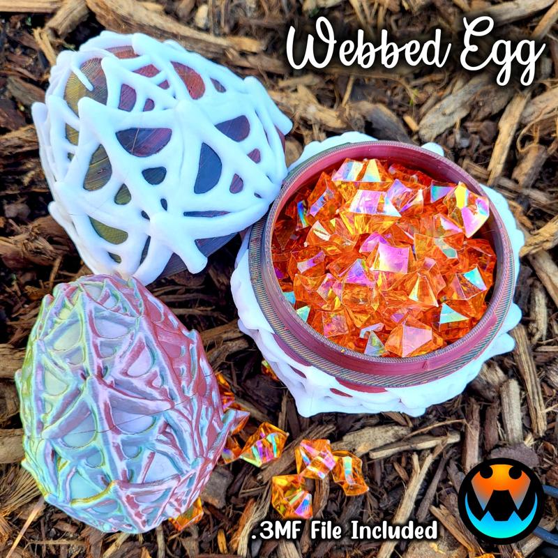 Webbed Egg, Halloween Mystery Egg