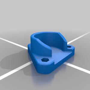 Drybox Tube Holder - Outer Plate w/ Countersunk Holes