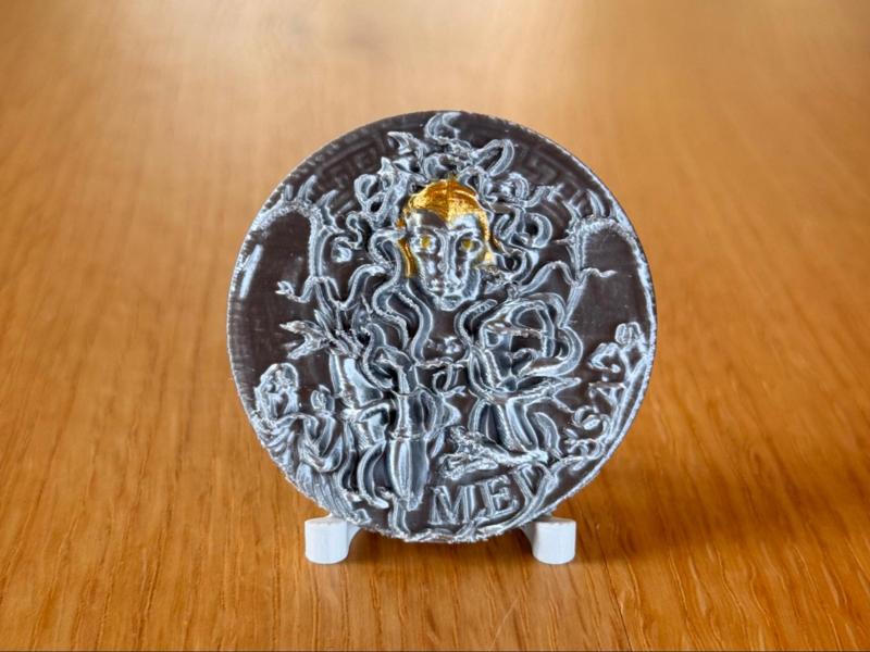 2023 Medusa - 2 oz Silver Coin Replica
