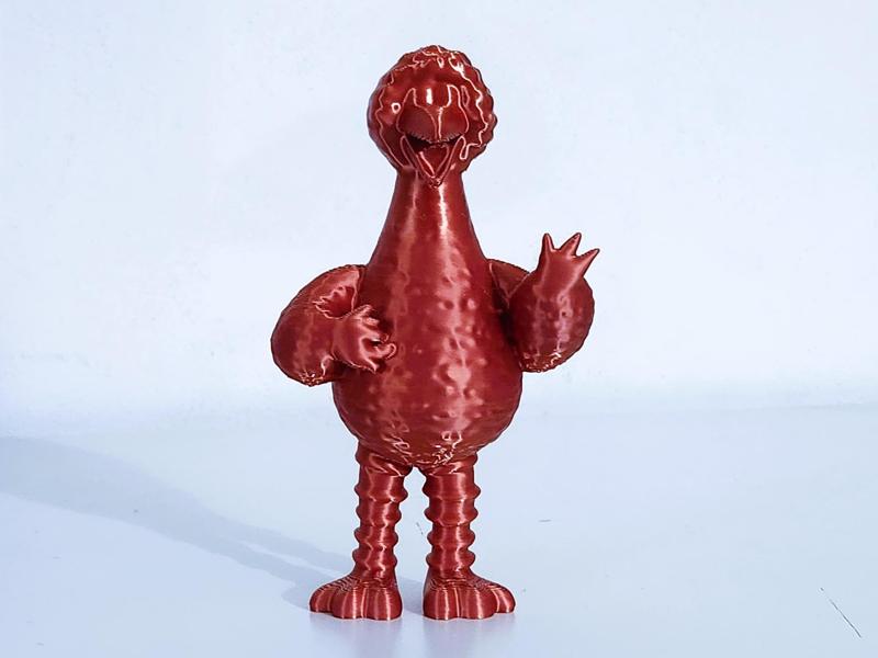 Sesame Street's Big Bird figure