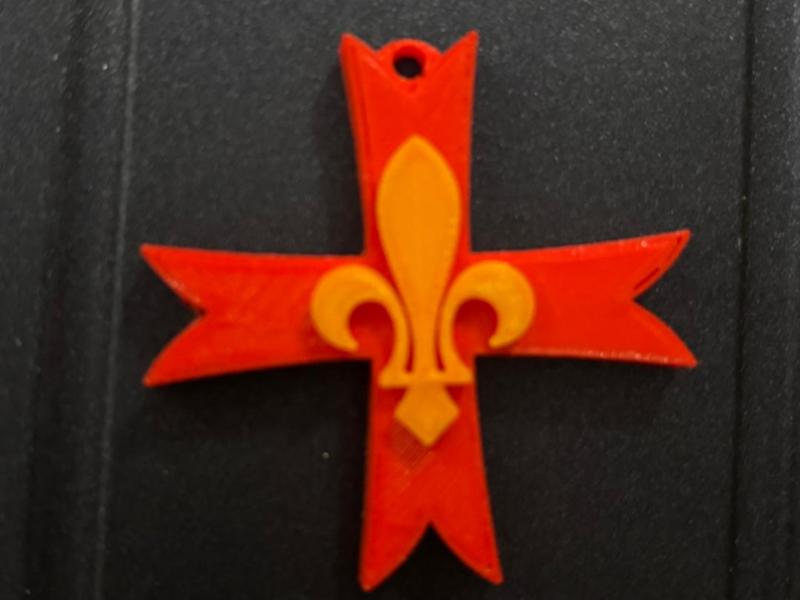 European Scout keychain