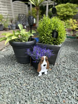Basset Hound Planter