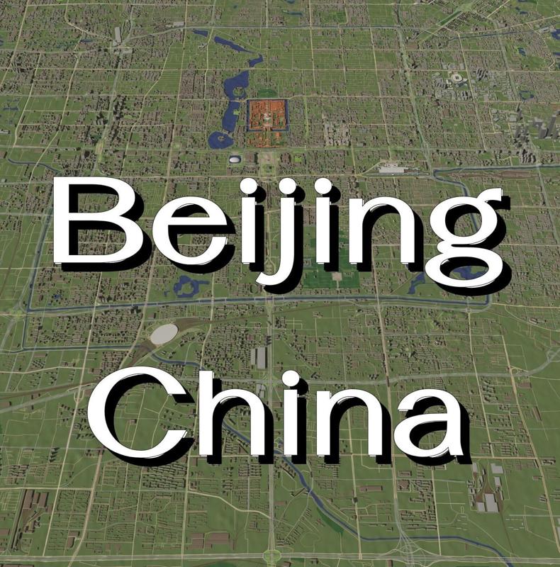 Beijing China - city and urban