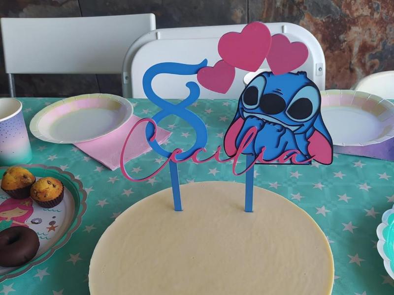 Modifiable Stitch Cake Topper NO AMS