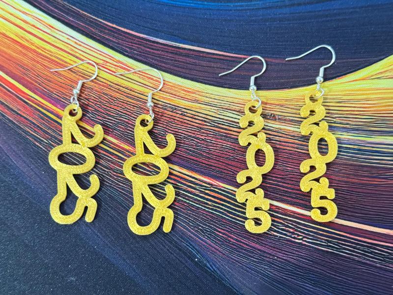 New Year 2025 Earrings