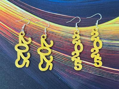 New Year 2025 Earrings